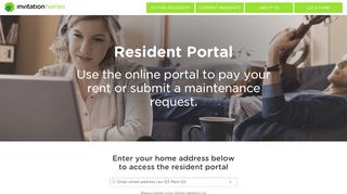 Resident Portal | Invitation Homes