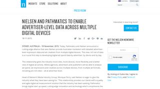 Nielsen And Pathmatics To Enable Advertiser-Level Data Across ...