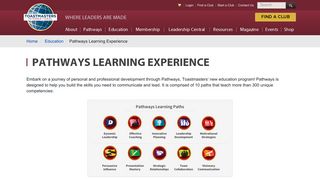 Toastmasters International -Pathways Learning Experience