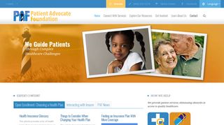 Patient Advocate Foundation | Solving Insurance and Healthcare ...