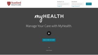 MyHealth at Stanford - Stanford Health Care