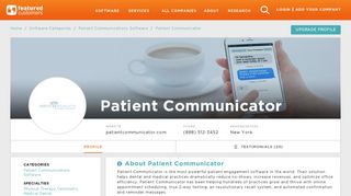 Patient Communicator - FeaturedCustomers