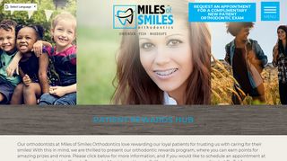 Patient Rewards Hub | Miles of Smiles Orthodontics