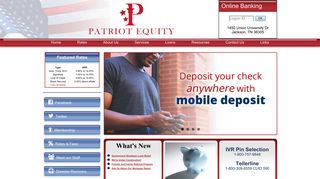 Patriot Equity Credit Union - Home