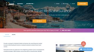 Patriot Travel Medical Insurance - IMG - IMG Global