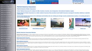 Patriot America Insurance, Visitor Medical Insurance for USA Visitors ...