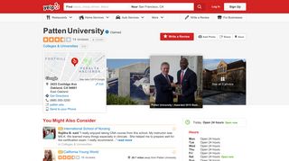 Patten University - 14 Reviews - Colleges & Universities - 2433 ...