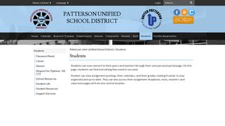 Students - Patterson Joint Unified School District - Patterson Unified ...