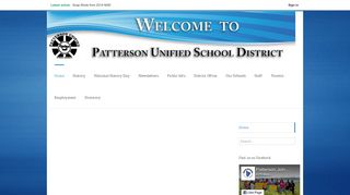 Welcome to the Patterson Joint Unified School District!