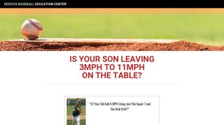 90 MPH Club Report - Paul Reddick Baseball