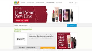 Pavilions Coupons, Digital Coupons & Loyalty Cards | Coupons.com