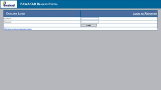 PAWAKAD Dealers Portal