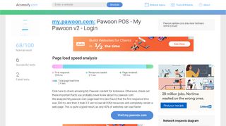Access my.pawoon.com. Pawoon POS - My Pawoon v2 - Login