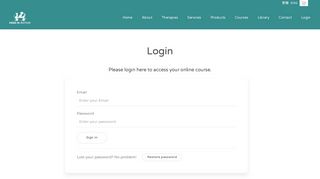 Login Page - Paws in Motion