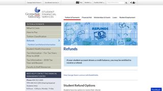 Overpayment Refunds - Financial Aid - Georgia State University