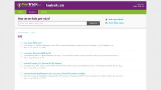 GPS : Pawtrack.com