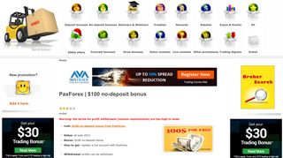 PaxForex | $100 no-deposit bonus - Best Forex Bonus