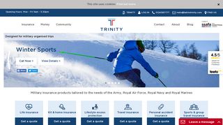 Military Insurance and Forces Insurance. Buy Online | Trinity