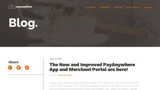 The New and Improved PayAnywhere App and Merchant Portal are ...