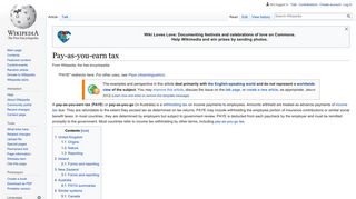 Pay-as-you-earn tax - Wikipedia