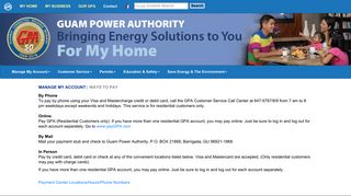 Convenient Ways to Pay - Guam Power Authority