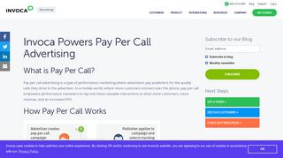 Invoca Pay Per Call