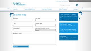 Register - Pay1 processing