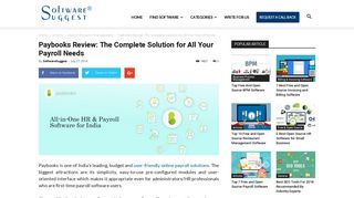 Paybooks Review: The Complete Solution for All Your Payroll Needs