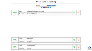 paycc.org - free accounts, logins and passwords