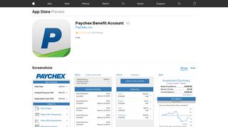 Paychex Benefit Account on the App Store - iTunes - Apple