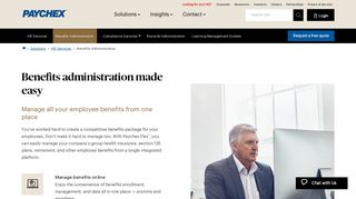 Benefits Administration | Paychex