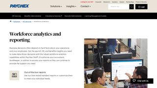 Workforce Analytics | Paychex