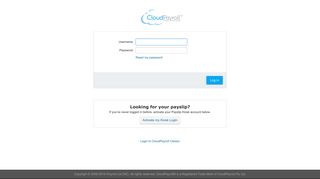 Login | Payroll Service Australia - CloudPayroll ®