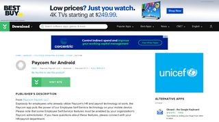 Paycom for Android - Free download and software reviews - CNET ...
