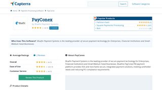 PayConex Reviews and Pricing - 2019 - Capterra