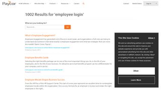 employee login - Paycor