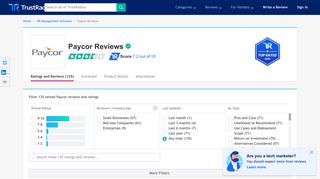 Paycor Reviews & Ratings | TrustRadius
