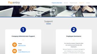 Support - Payentry
