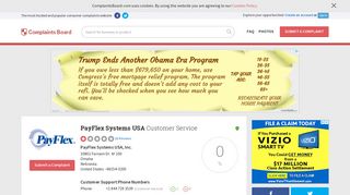 PayFlex Systems USA Customer Service, Complaints and Reviews