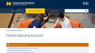 Flexible Spending Accounts | Human Resources University of Michigan
