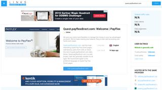 Visit Quest.payflexdirect.com - Welcome | PayFlex. - Website analytics ...