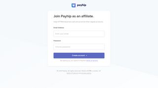 Join Payhip as an affiliate.