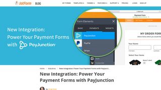 New Integration: Power Your Payment Forms with PayJunction | The ...