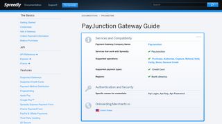 PayJunction Gateway Guide - Spreedly Documentation