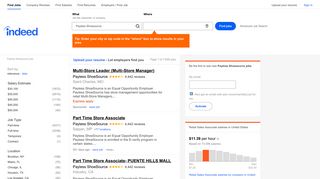 Payless Shoesource Jobs, Employment | Indeed.com