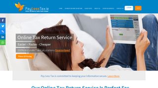 PayLessTax: Online Tax Return Ireland, Irish Income Tax Returns ...