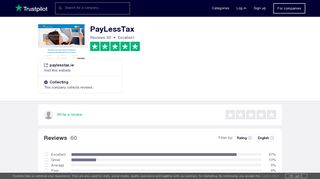 PayLessTax Reviews | Read Customer Service Reviews of paylesstax.ie