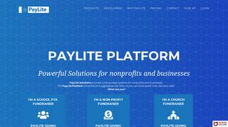 PayLite: Payment Solutions for Nonprofits and Businesses