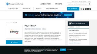 Paylocity API | ProgrammableWeb
