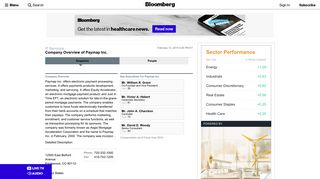 Paymap Inc.: Private Company Information - Bloomberg